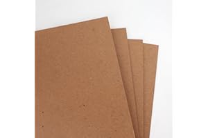 Lineco Neutral pH Binder Board. Acid-Free Unbuffered 100 PT (.098") 15''x20.5''. Pack of 4. Chipboard, Bookboard, Bookbinding, Framing, Book Cover, Boxes, Slipcase, DIY, Bulletin Boards.
