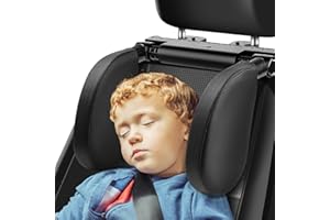 YCXXKJ Headrest Car Children, 180° Adjustable Travel Sleeping Car Neck Support Car, U-shaped Car Headrest, Road Pal Headrest for Long Travel, Suitable for Children and Adults