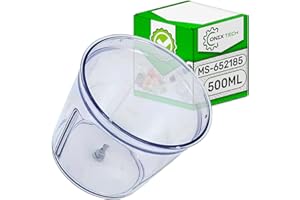 ONIX TECH Bol du Hachoir du Mixeur Manuel 500 ML avec Le Code Original MS-652185 pour Moulinex pour Tefal pour Krups - Garantie de 5 Ans