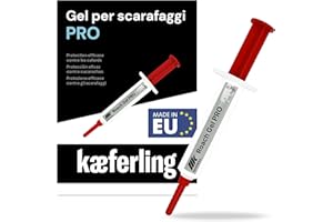 Novokill Gel per scarafaggi 10g – lunga durata – Gel anti-scarafaggi per allontanare le blatte dal nido – Facile applicazione