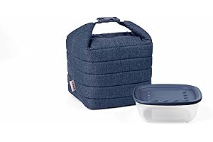 GUZZINI GUZZINI Borsa Termica Piccola 7 Lt con Contenitore Handy Jeans