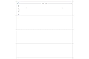 Técnicas Láser Vitrina de Metacrilato, Color Transparente/Fondo Espejo, 50x50x10cm (VAR.4.2L4B/E) , color/modelo surtido