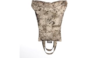 CHASING BIRDS Camouflage Waterproof Camera Lens Pillow Camera Photographic Bean Bag(Unfilled) (Brown Grid)