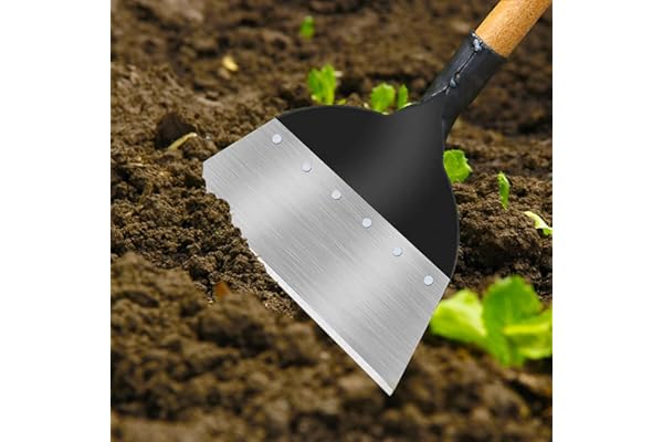 Pelle de Nettoyage de Jardin Multifonction, Multifonctionnelle Outil de Désherbage,Pelle Jardinage,Convient pour Désherber, Pelleter la Neige, Nettoyer Les Fermes (21cm)