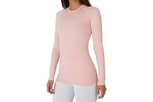 TCA SuperThermal Maglia Termica Donna Sportiva - Maglietta Manica Lunga Invernale - Magliette Termiche - Maglie Invernali - Intimo Termico Tecnico Sci - Maglia Intima Quickdry