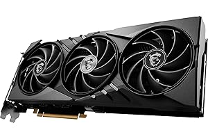 MSI GeForce RTX 4070 SUPER 12G GAMING X SLIM Gaming Graphics Card - 12GB GDDR6X, PCI Express Gen 4, 192-bit, 3x DP v 1.4a, HDMI 2.1a (Supports 4K & 8K HDR)