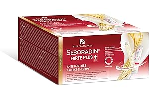 ‎SEBORADIN Seboradin Haar Set Mit 4x Serum Fito Cell 24x Ampullen Gegen Haarausfall 2 In 1 Haarverlust Haarwachstum Haarwuchsmittel Für Frauen Männer Natürliche Extrakten Haare Kopfhaut Haarpflege Forte Plus