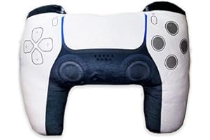 Splat Planet 3D-Plüsch-Spielcontroller in Kissenform Gefülltes realistisches Plüschkissen Gefülltes Gameplayer-Kissen 50 cm x 40 cm Dekoratives Spielkissen-Geschenk für Kinder