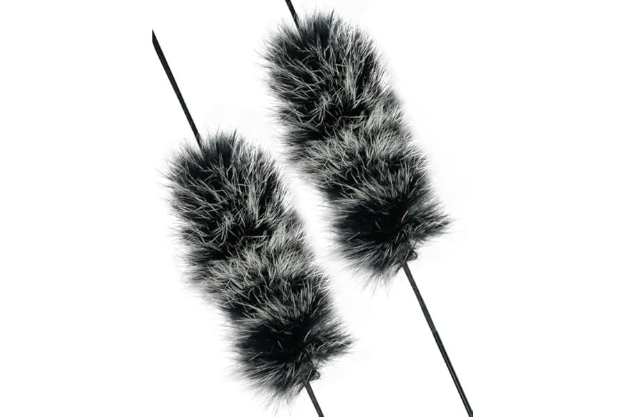 longbowmaker Archery String Silencer Bow Stabilizer Otter Hide/beaver balls Bowstring Silencer for Recurve Bow Traditional Hunting Bow