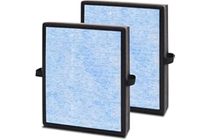 QCKRTAU Filtro de purificación de Aire MK04 Filtro HEPA Filtro de carbón Activado, Compatible con AROEVE MK04 MG04JH, Compatible con CONOPU JH04