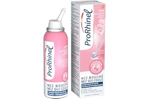 Prorhinel Spray Nasal Pour Nez Bouché, Nez Qui Coule, Nez Congestionné Nourrissons et Jeunes Enfants, 100ml