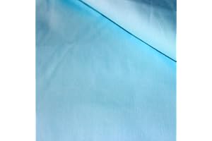 Pingianer Tissu 100 % coton uni uni pour enfant au mètre pour la couture, l’artisanat, Turquoise foncé., 200x160cm (8,99/m)