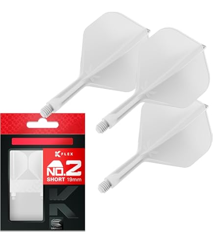 L-Style Dart Schäfte N9 TwinColor - Schwarz Grün 190mm