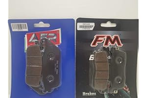 AER MOTO SPARE PARTS KIT PASTIGLIE FRENI ANTERIORI POSTERIORI DOWNTOWN 125 200 300 TUTTI