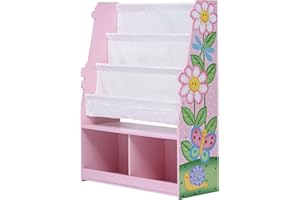 FANTASY FIELDS BY TEAMSON Fantasy Fields Magic Garden Kids Wooden Bookcase & Storage Multi TD-13410MG