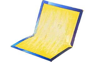 FDKENE Colla per Topi, 15 pezzi Trappola Collante per Topi e Ratti, Trappola Professionale per Cattura per Ferma Roditori, E da Interno ed Esterno