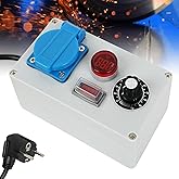 Dimmer Switch, Electric Voltage Regulator, 2000 W Power Regulator, Speed Controller, Motor Voltage Regulator, 230 V Dimmer So