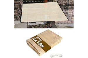 SH-RuiDu Greenhouse Shading Net, 50%-70% Sunblock Shade Cloth, Taped Edge Sunscreen Mesh Shade Netting with Grommets UV-Resistant Sunblock Cloth for Garden Patio Balcony Flowers Plants Chicken Coop