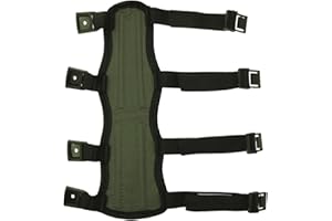 elToro Armschutz Curdora Sport Unterarmschutz mit Clip-Verschluss, 4 Streben, Schutz für Bogenschießen Armschoner Recurvebogen Compoundbogen