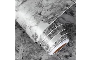 FunStick Marmur Tapeta Dekoracyjna Folia do Mebli Samoprzylepna Folia Wodoszczelna Zdejmowana Winylowa Naklejka na Meble Naklejka ścienna do Szafki Stół Komoda Renowacji Mebli 40CM x 2M