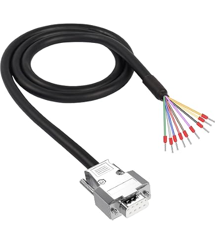 Câble Répartiteur DB9 PNGKNYOCN - 1 Femelle Vers 2 Mâles RS232 | 30cm | Pour Appareils Série CNC, PDA, Décodeurs