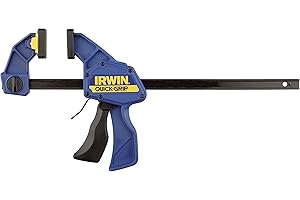 IRWIN Quick-Grip 5122Qc Twin Pack Bar Clamps 12In, Blue