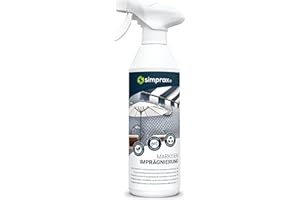 simprax® Impregnacja markiz – spray impregnujący do długotrwałej ochrony markiz, parasoli przeciwsłonecznych – odporny na zielony nalot – odporny na promieniowanie UV – 500 ml