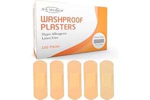 JFA MEDICAL Jfa lavables Grande Bande pansements 22 x 72 mm Lot de 100