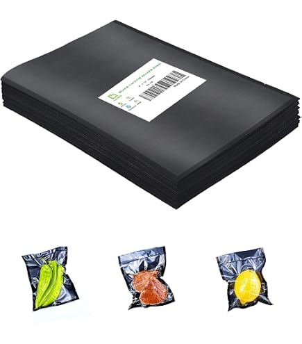 CANLENPK - Sacchetti in Mylar con cerniera, 25 x 35 cm, per
