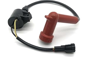 JETUNIT Ignition Coil For Mercury Mariner 30HP 40HP Outboard 3-Cylinder 4-Stroke (1999-2006) 339-858942T1 858942T1
