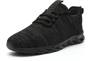 ZMBCYG Mens Trainers Running Sneakers Lightweight Walking Shoes for Men Sports Mesh Tennis Casual Slip on Gym