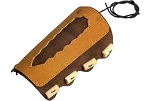 ‎ELTORO elToro Traditioneller Armschutz Bone 2; Zubehör für Bogenschießen, Pfeil und Bogen, Bogensport