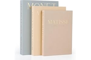 kroucoco Decorative Faux Books - Set of 3 Linen Storage Boxes for Coffee Table, Bookshelf & Home Decor (Gray-beige)