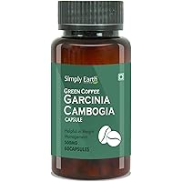 Simply Earth Natural Weight loss with Garcinia Cambogia & Green Coffee Bean Extracts - Advanced Fat Burner supplement…