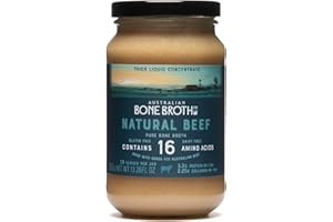 ABBCO Australian Beef Bone Broth Concentrate- Natural Beef Instant Bone Broth Beverage - Gluten & Dairy Free - Great for Soups, Stock, Broth Beverage drink.
