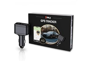 PAJ GPS USB FINDER 4G - Mini GPS Tracker for Cars and Other Vehicles - Connection via Cigarette Lighter - UK & Worldwide Real Time Tracking, Safe Area, Route Memory System and Alarms