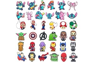 GSXNKK Cartoon Shoe Charms Decoration for Kids Boys Girls Men Women - DIY Shoe Charms Gifts For Party Birthday Gifts