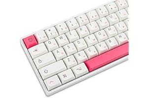‎SOLIDEE Gaming Tastenkappen Set PBT XDA Profile Dye-sub für Cherry MX Schalter TKL 61/87/104/108-Tasten-Layouts