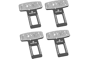 RTBRCG 4 Stück Gurtschloss, Anschnaller Adapter Auto, Gurtschloss Adapter, Autogurt Stecker, Gurtschloss Adapter für Pkw, Lkw, Transporter Für Gurt Systeme in Pkw Alle Automarken