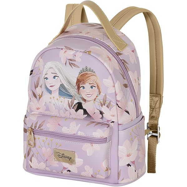 Sac à Dos Enfant La Reine Des Neiges 2 - 32cm Violet 3D Strong Together - Lavage Main