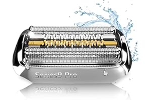 FEELYHEE 94M Tete de Rasoir Compatible avec Braun serie 9, Grille Rasoir pour Braun Serie 9 Pro, Tete de Rasoir pour Braun Électrique Homme 9290cc, 9291cc, 9370cc, 9293s, 9385cc, 9390cc, 9330s