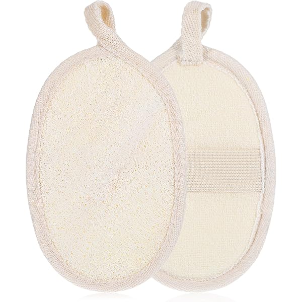 Natürlicher Luffa Rückenschrubber – Peeling-Gurt Für Dusche & Bad, 70 Cm Lang, Mit Massageeffekt (weiche & Raue Seite)