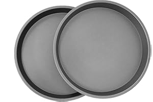 Samuel Groves 7" Cake Tin Victoria Sandwich Twin Pack Non Stick Fixed Base Made in England