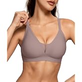 OEAK Women's Seamless Push Up Bra without Underwire Buttery-Smooth Padded Soft Lace Bralette Comfortable Sleep T-Shirt Bra