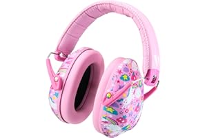 Vanderfields Kids Ear Defenders Children, Age 3-16, Certified UKCA 27dB, Adjustable Size, Noise Cancelling Headphones Kids, Ear Defenders Autism, Ear Muffs for Toddler, Boys, Girls, School