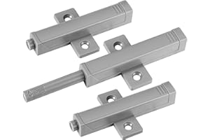 TYSM-CC Push to Open Türöffner 3 Stück Heavy Duty Push Open Magnet Öffner 45N Schranktür Dämpfer Küchenschrank Magnetische Schranktüröffner Druck Türdämpfer für Kleiderschrank