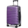 Feybaul 20 24 28Inch Hard Case Luggage Carry On Luggage Lightweight With Spinner Wheels Rolling Suitcase 22x14x9 Airline Approved PC+ABS With TSA Lock Hardshell Travel Carry On Size Hardside Suitcase,