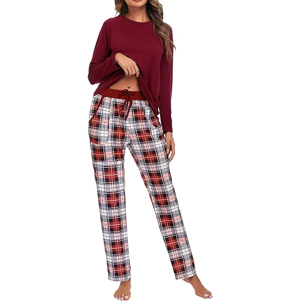 Shop een duurzame pyjama set dames van jersey katoen