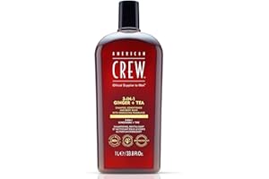 American Crew 3-En-1 Shampooing, Après Shampooing & Gel Douche pour Cheveux et Corps