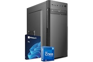 ROMAGNA COMPUTER PC Fisso Completo - Computer Desktop Intel Core i7-3770 • RAM 16GB • SSD 512GB • Grafica Integrata Intel HD 4000 • Wi-Fi AC • Masterizzatore DVD • HDMI • USB 3.0 • Windows 10 Pro • Pronto all'Uso